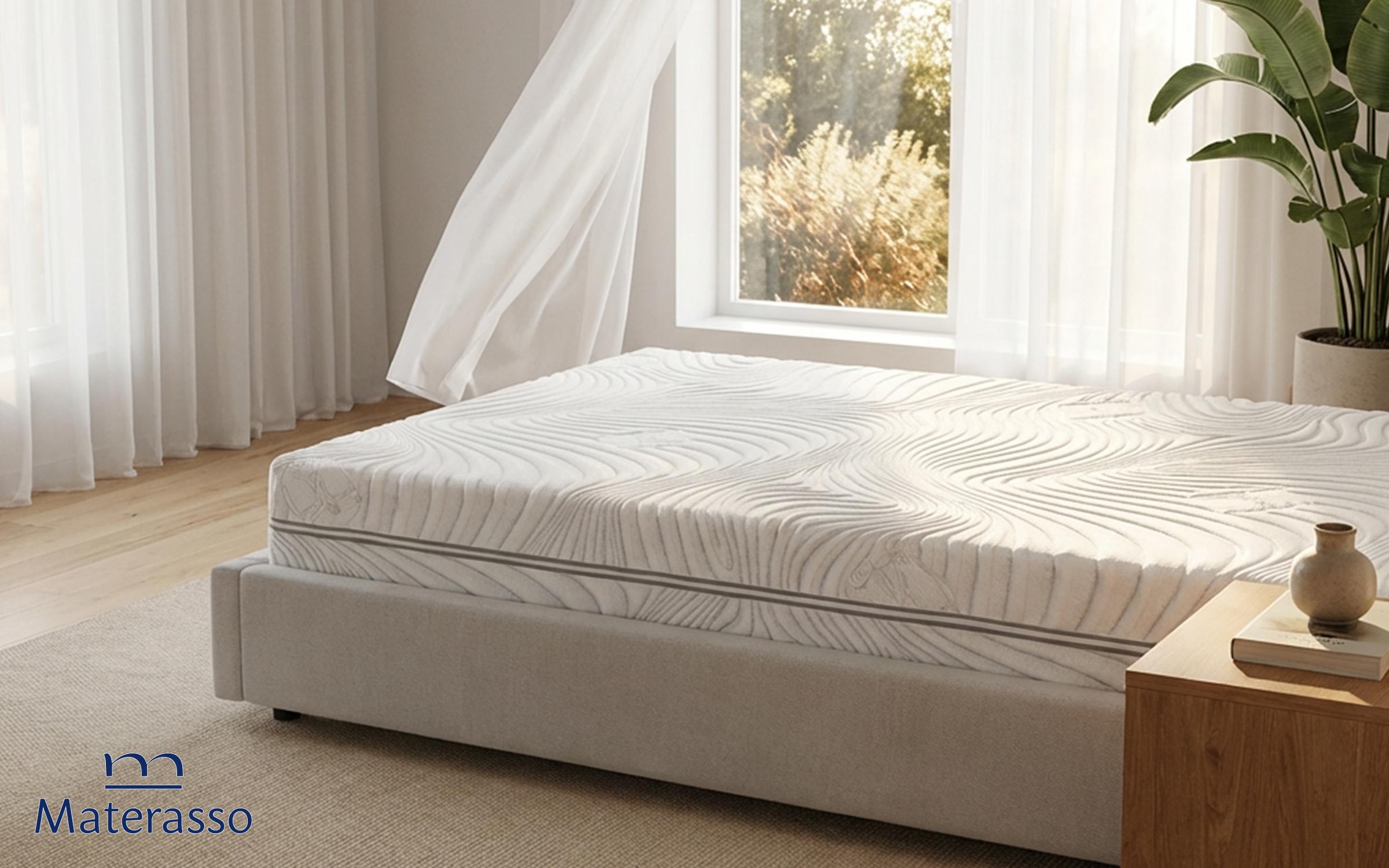 Saltea 160/200, cu doua fete Visco Wind, alb  3